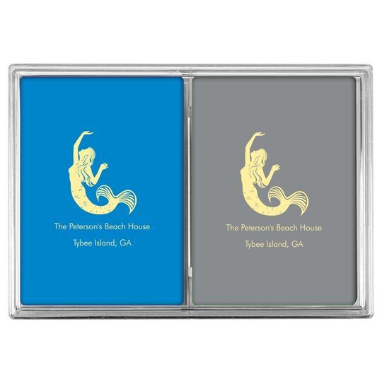 Mermaid Double Deck Playing Cards